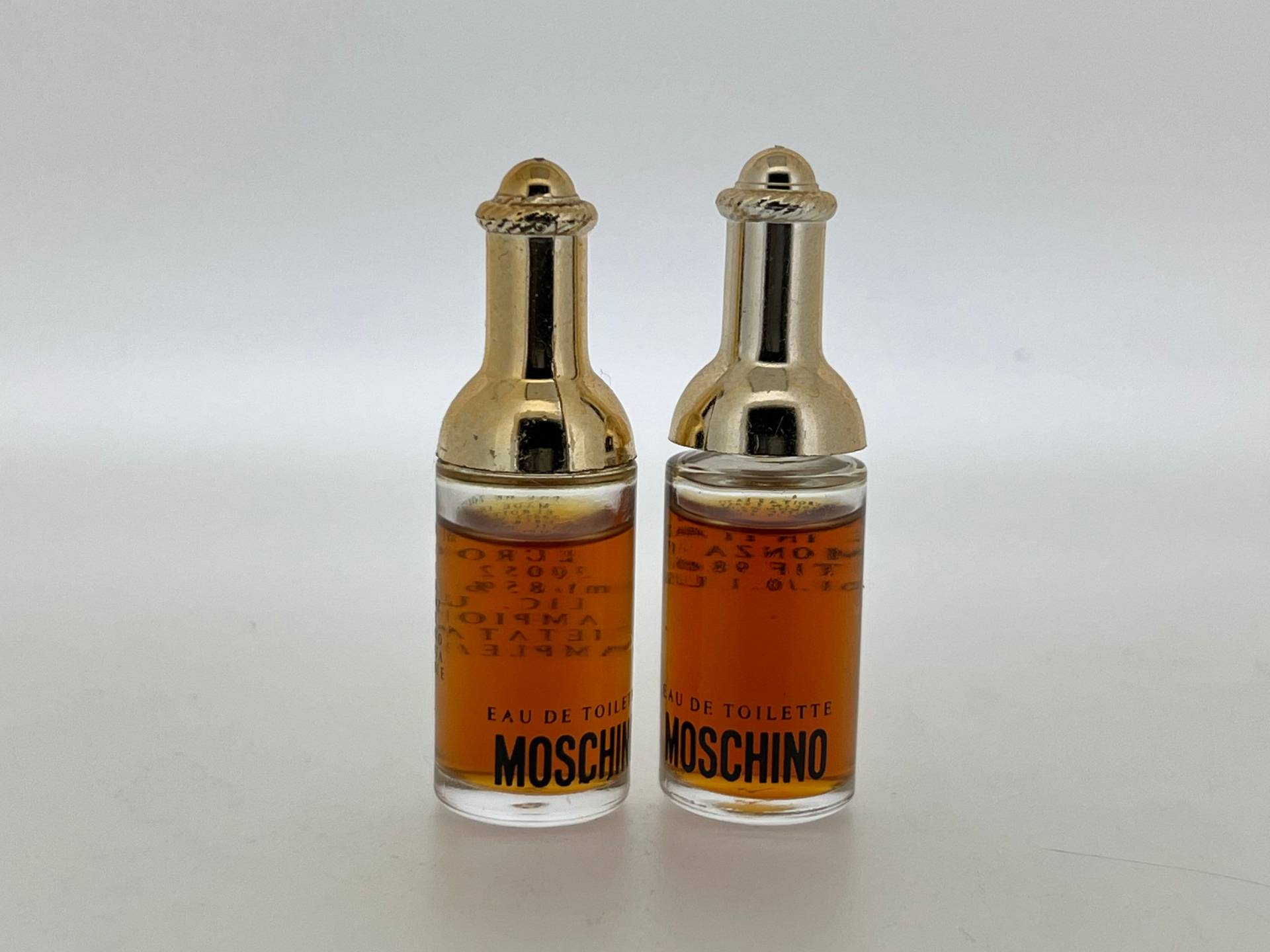 2 Miniatur Vintage Moschino 1987 Eau De Toiette 4 Ml von Etsy - VintagGlamour