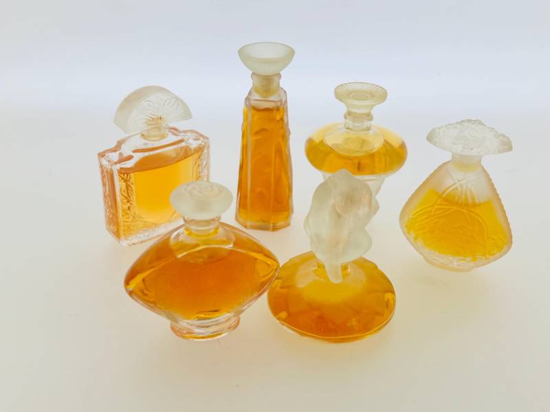 Vintage Lot 6 Miniatur Parfüm Lalique Düfte Aus Den 80Er Und 90Er Jahren 5 Ml von Etsy - VintagGlamour