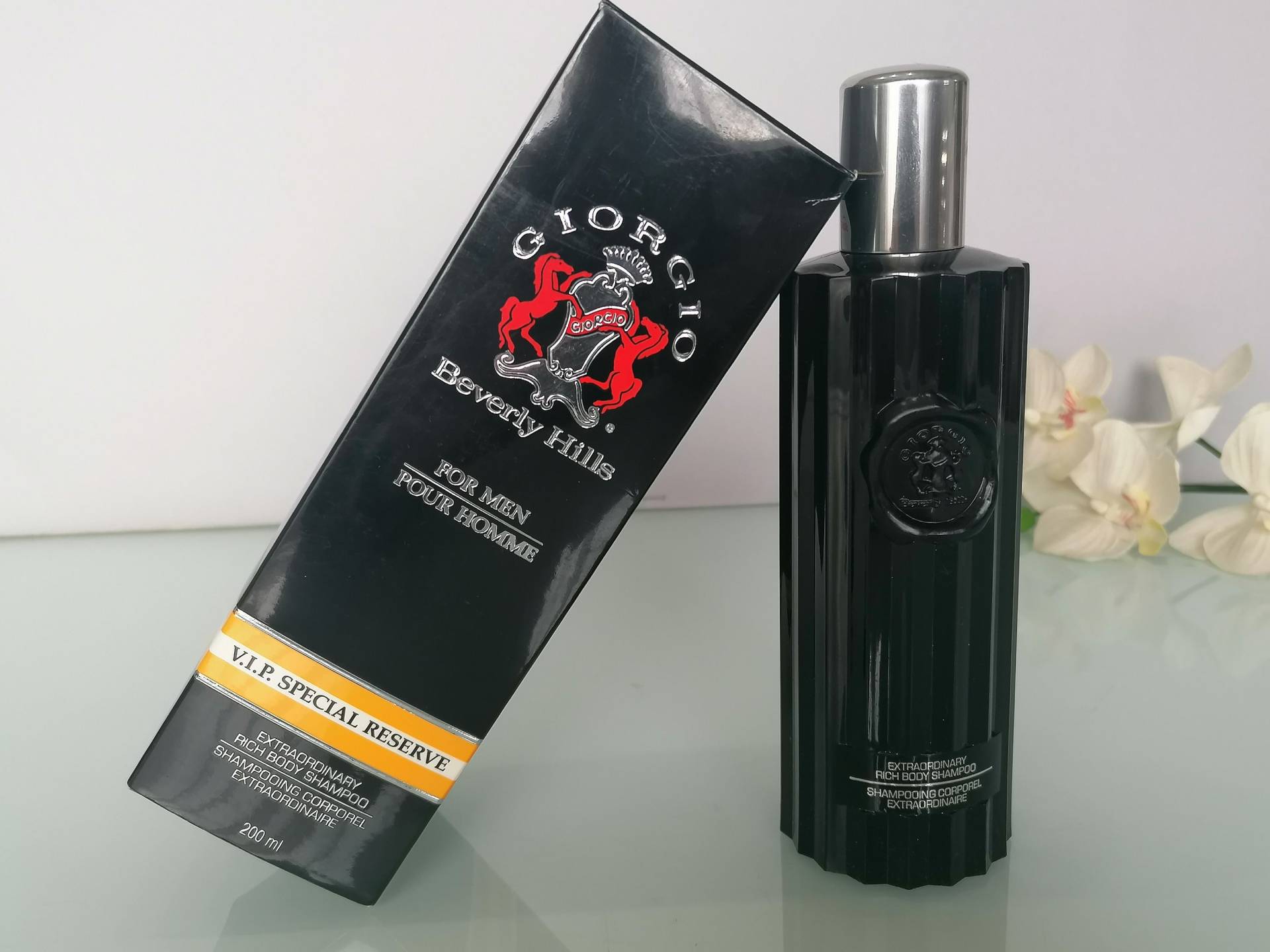 Giorgio For Men V.i.p. Special Reserve | 1987 Rich Body Shampoo 200 Ml/6, 7 Fl.oz Rare Vintage Discontinued von Etsy - VintageItalienstyle