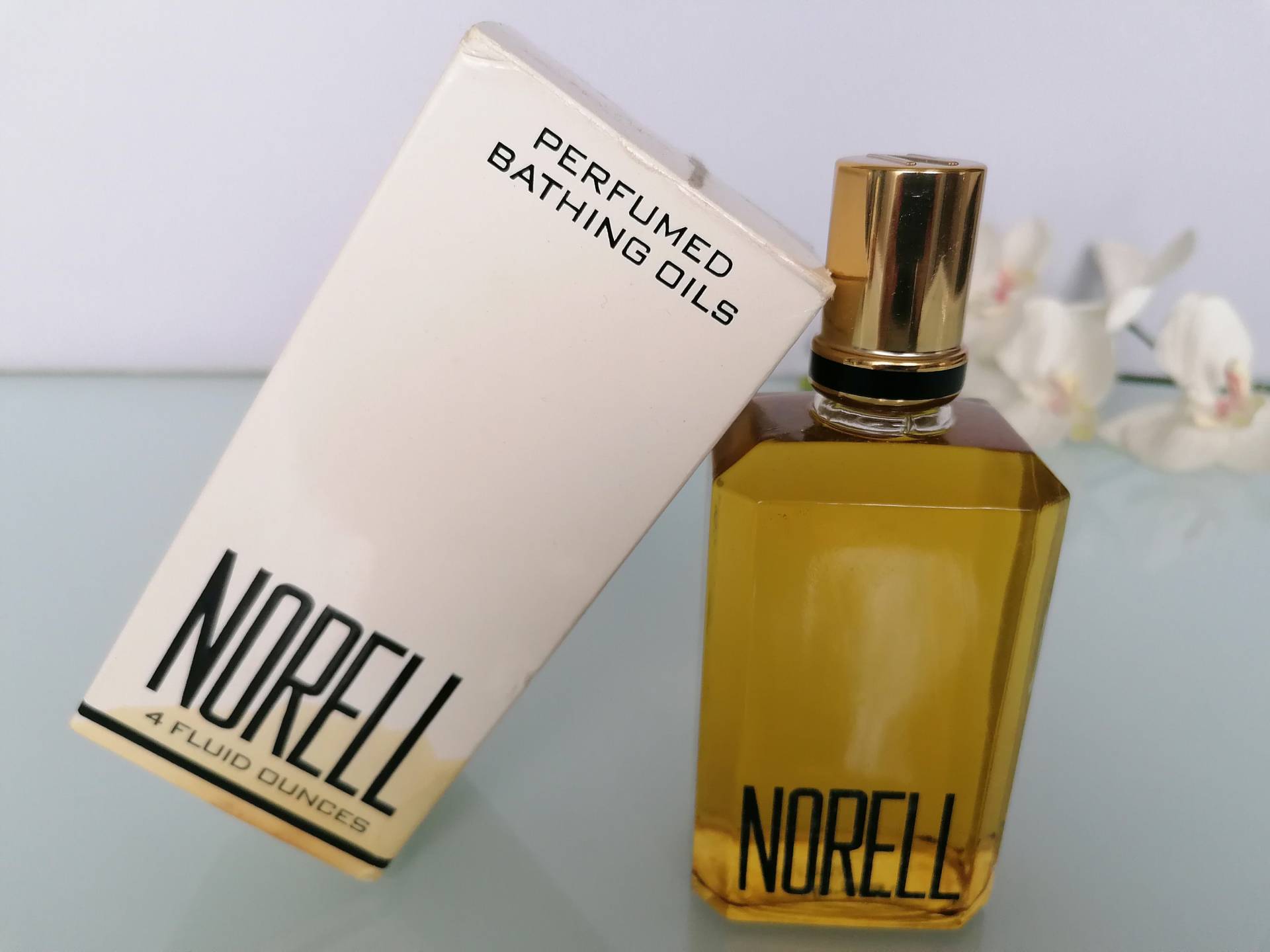 Norell Parfümierte Badeöle 120 Ml Rare Vintage Pre Barcode von Etsy - VintageItalienstyle