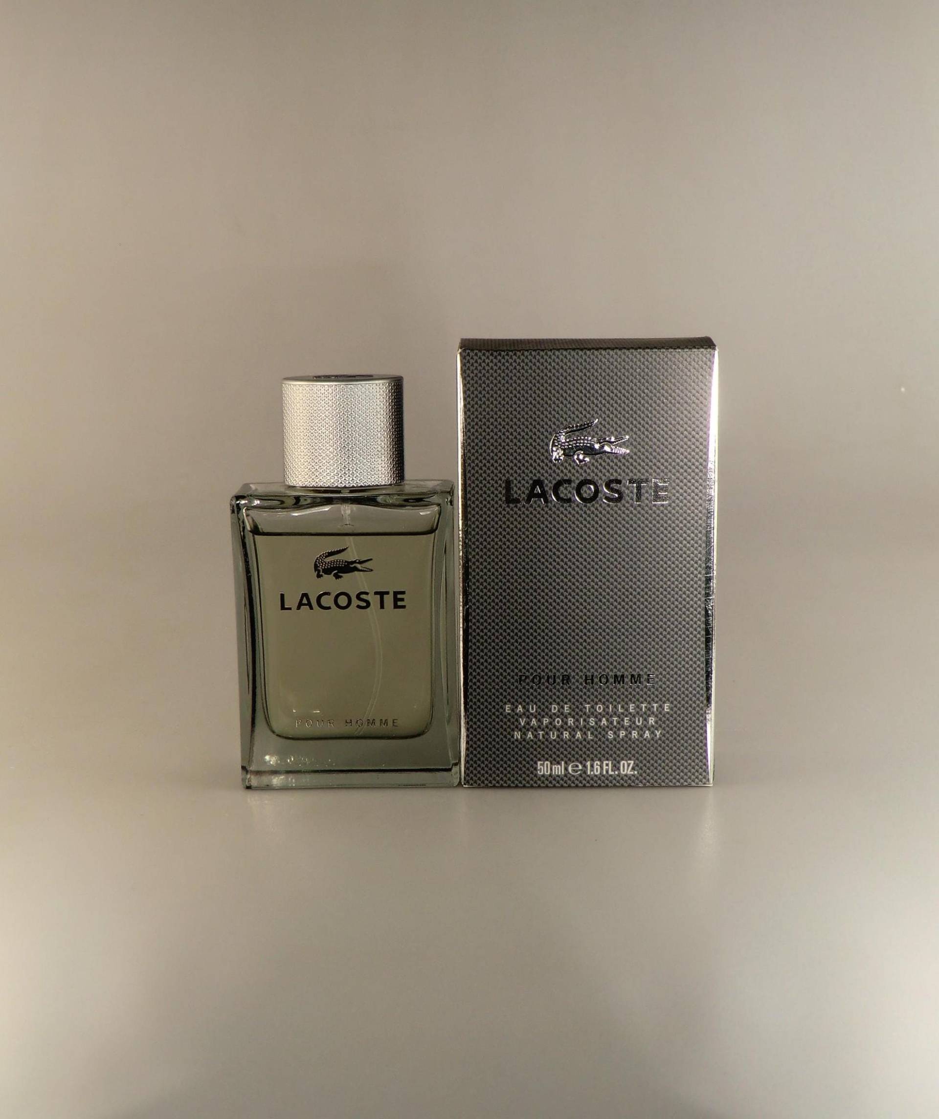 Lacoste Pour Homme Eau De Toilette Natural Spray 1.6 Fl.oz. /50Ml von Etsy - VintageRetroEu