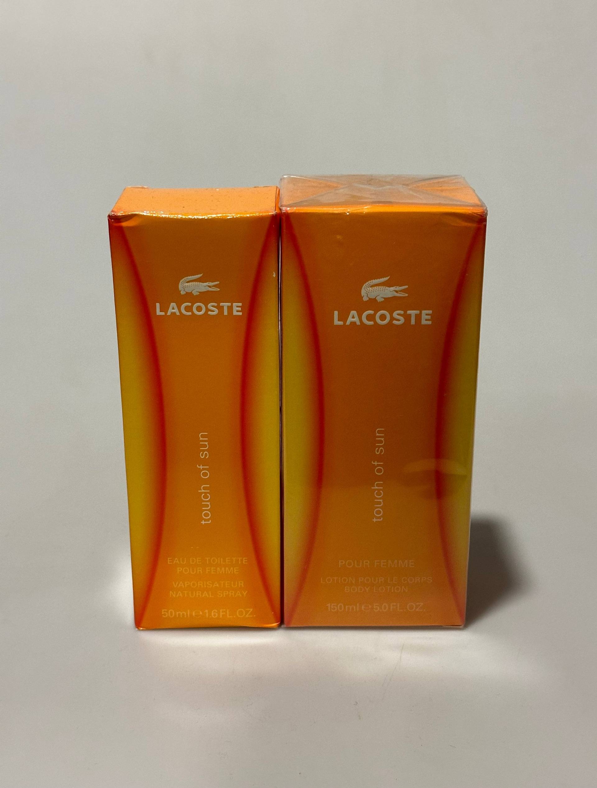 Lacoste Touch Of Sun Eau De Toilette Für Frauen 1, 6 Fl. Unze. /50Ml + Gratis Geschenk Body Lotion 5.0 Fl.oz./150Ml von Etsy - VintageRetroEu