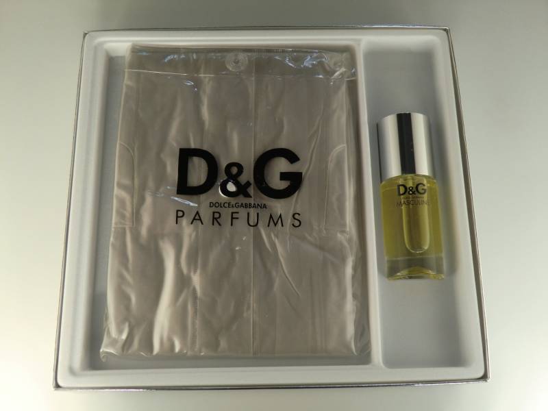 Original Dolce & Gabbana Dg Masculine Geschenkset Eau De Toilette 1.7 Fl.oz. /50Ml+Regenjacke Top Selten von Etsy - VintageRetroEu