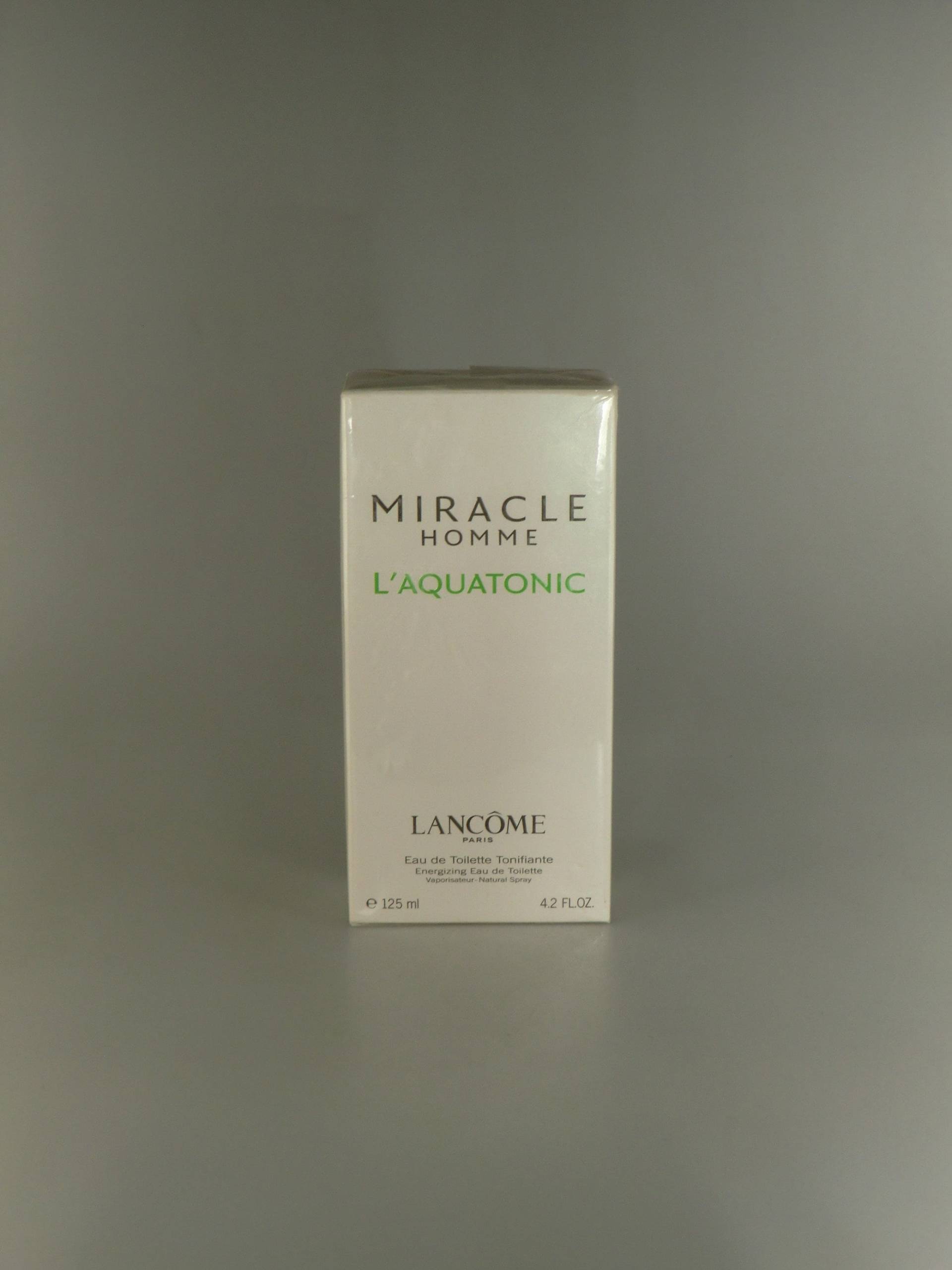 Original Rare Lancome Miracle Homme L Aquatonic Energising Eau De Toilette 110 Fl.oz. /125Ml von Etsy - VintageRetroEu