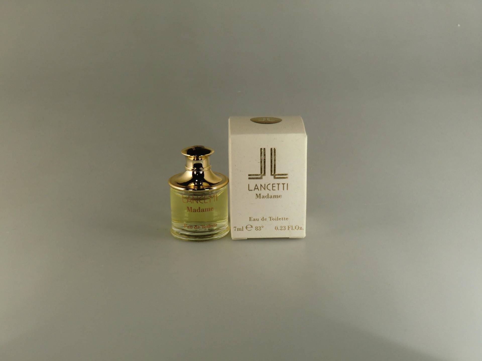 Original Vintage Lancetti Madame Eau De Toilette Splash 7 Ml Miniatur von Etsy - VintageRetroEu