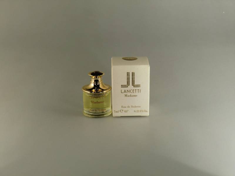 Original Vintage Lancetti Madame Eau De Toilette Splash 7 Ml Miniatur von Etsy - VintageRetroEu