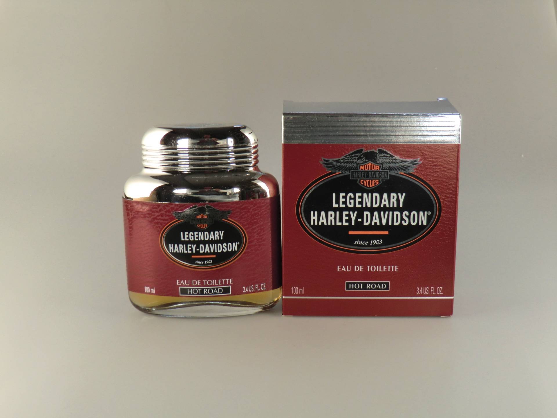 Original Vintage Legendäre Harley Davidson Hot Road Eau De Toilette Splash 3, 4 Fl.oz. /100Ml von Etsy - VintageRetroEu