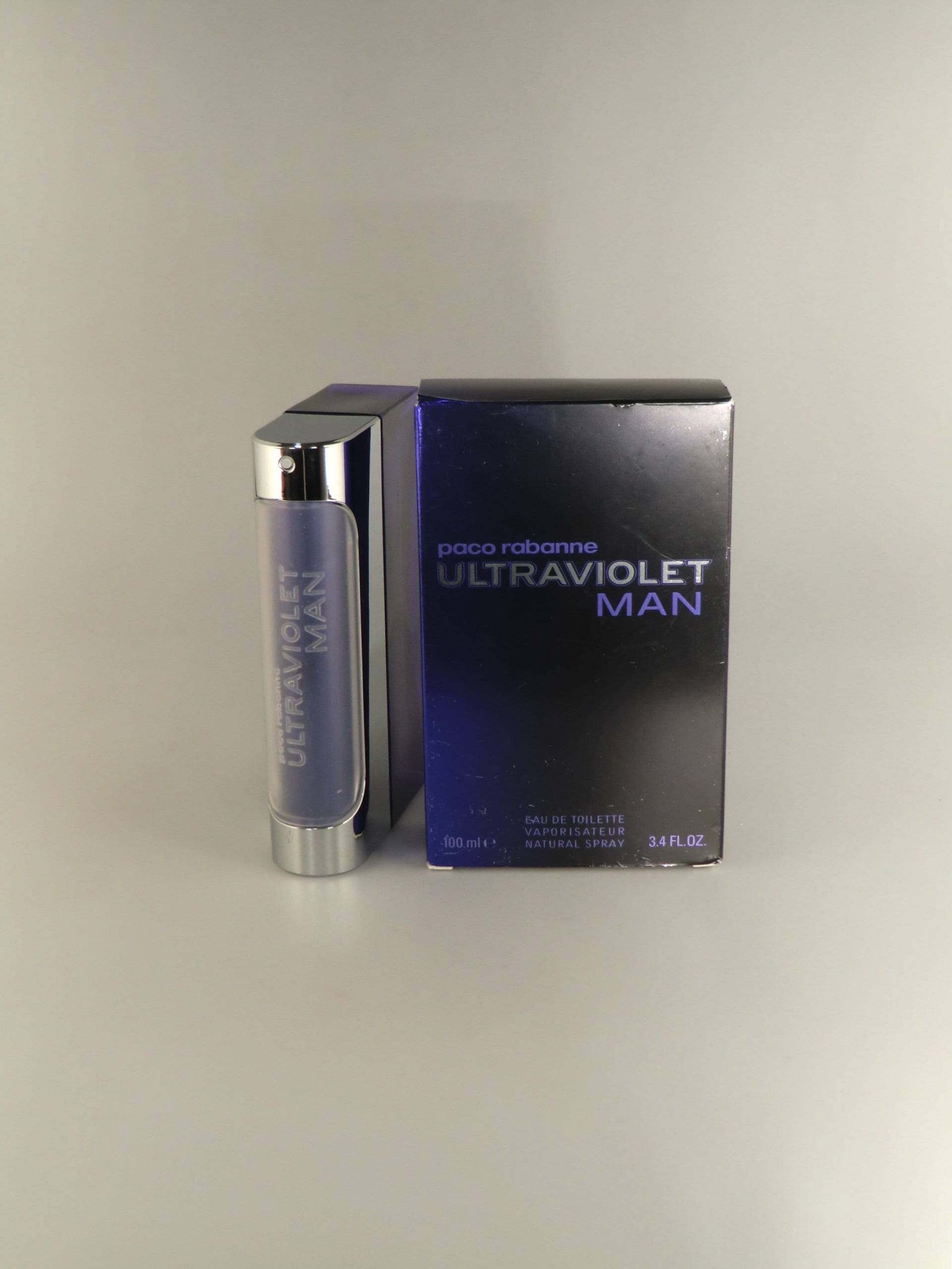 Paco Rabanne Ultraviolet Man Eau De Toilette 3, 4 Fl.oz./100 Ml Alte Verpackung von Etsy - VintageRetroEu