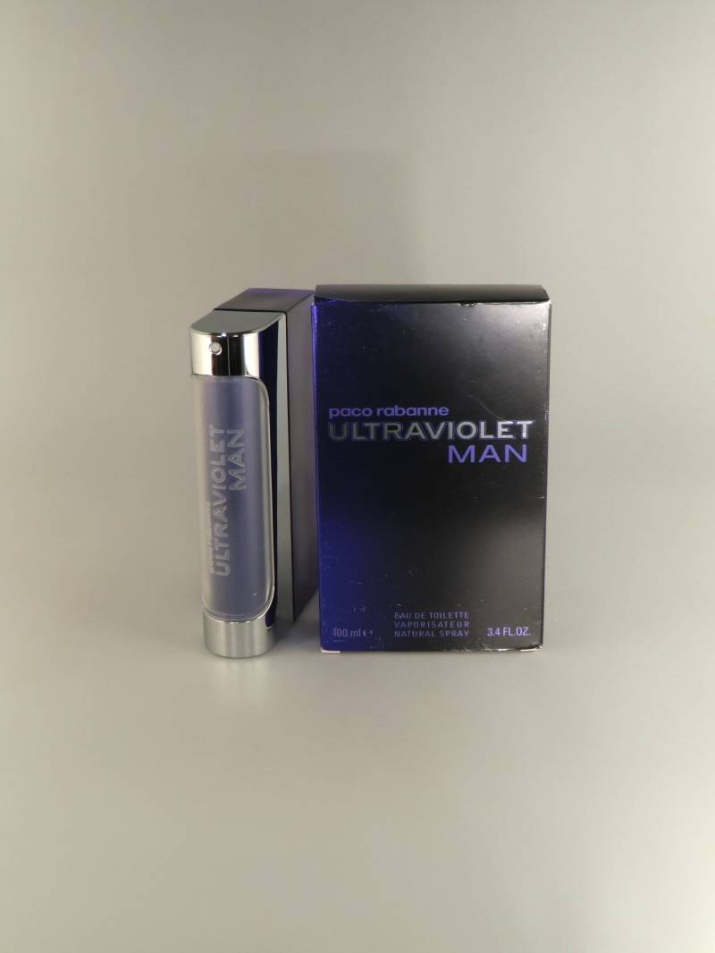 Paco Rabanne Ultraviolet Man Eau De Toilette 3, 4 Fl.oz./100 Ml Alte Verpackung von Etsy - VintageRetroEu