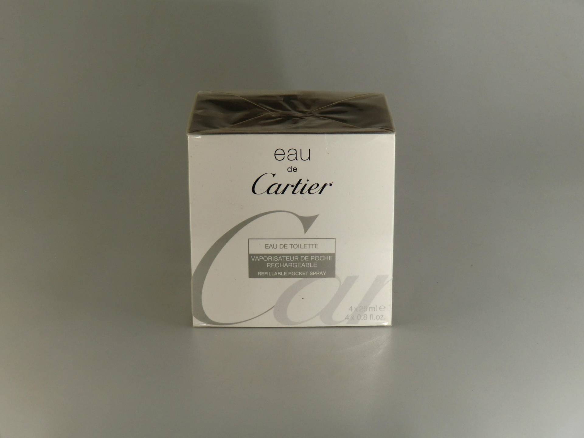 Rare Cartier Eau De Toilette Natural Sray 4x 0.8 Fl.oz./25Ml von Etsy - VintageRetroEu