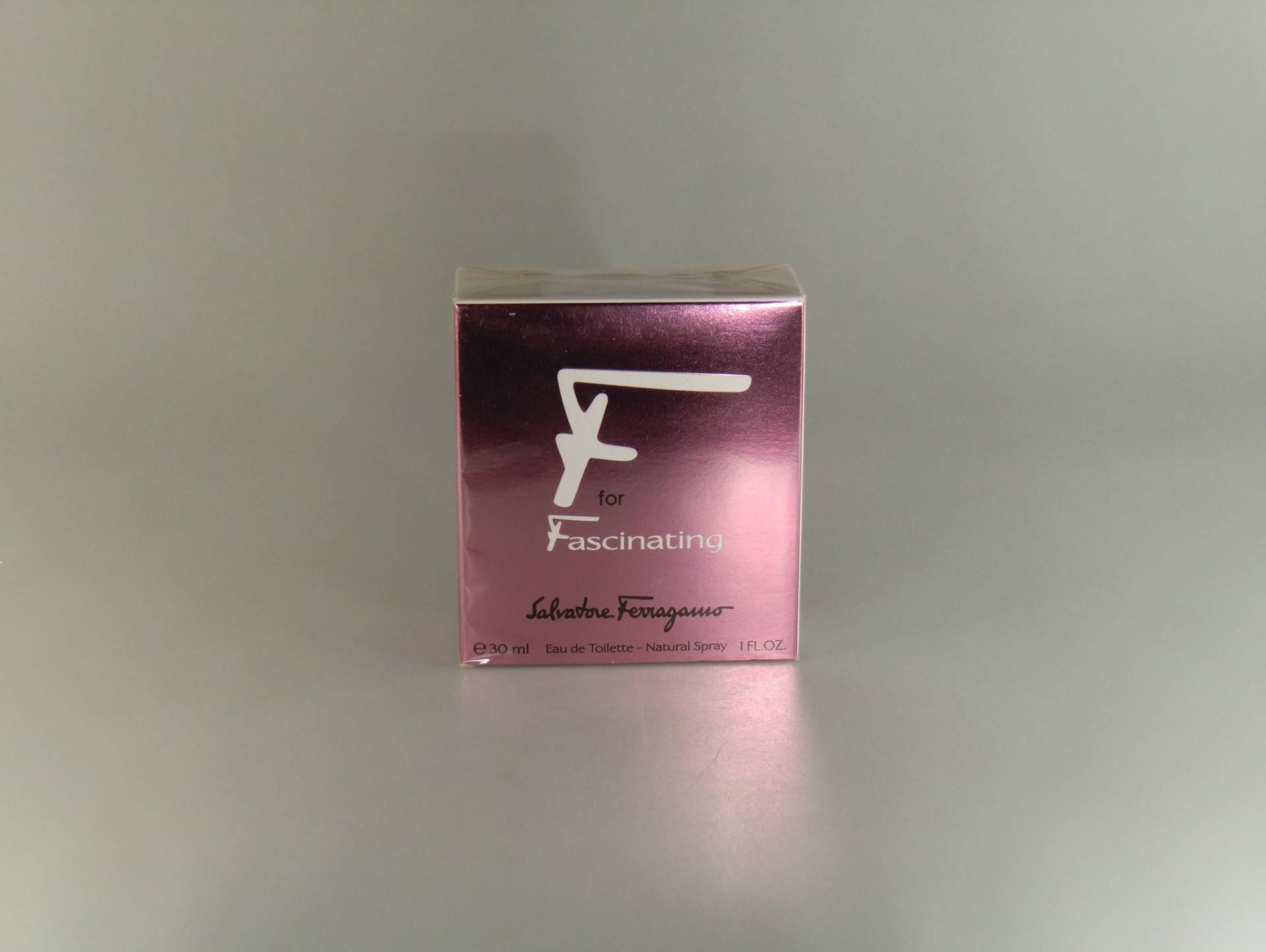 Salvatore Ferragamo F Für Faszinierendes Eau De Toilette Natural Spray 1 Fl.oz./30Ml von Etsy - VintageRetroEu