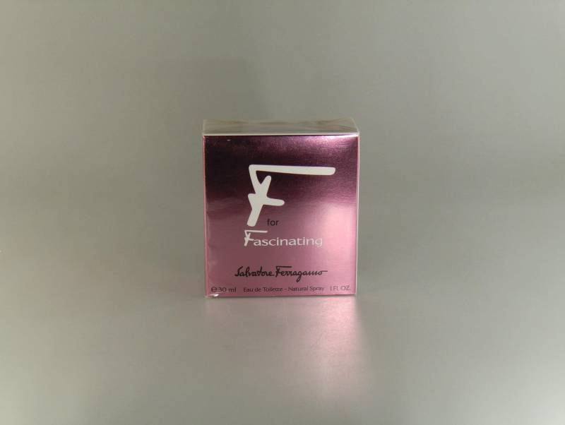 Salvatore Ferragamo F Für Faszinierendes Eau De Toilette Natural Spray 1 Fl.oz./30Ml von Etsy - VintageRetroEu