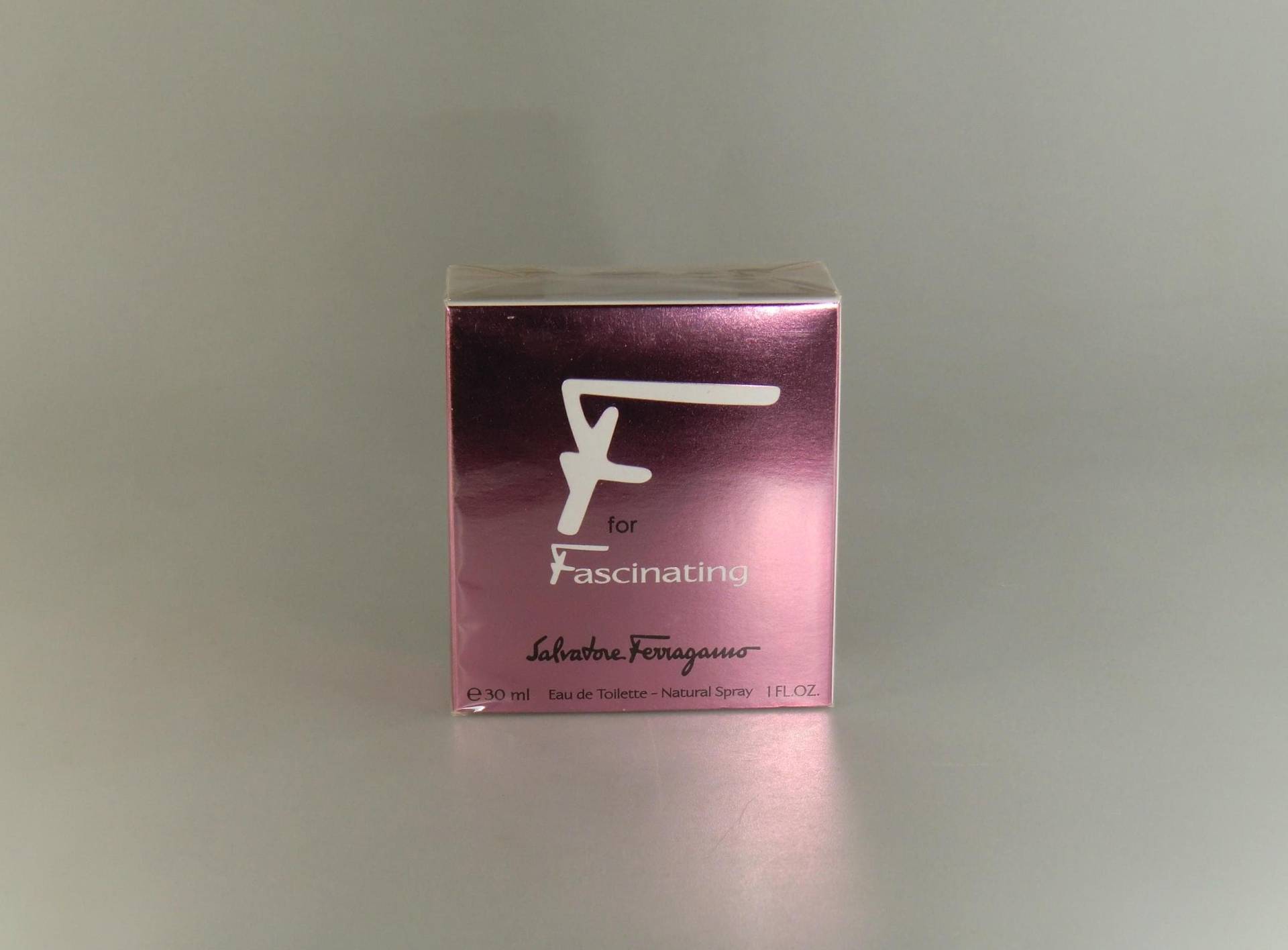 Salvatore Ferragamo F Für Faszinierendes Eau De Toilette Natural Spray 1 Fl.oz./30Ml von Etsy - VintageRetroEu