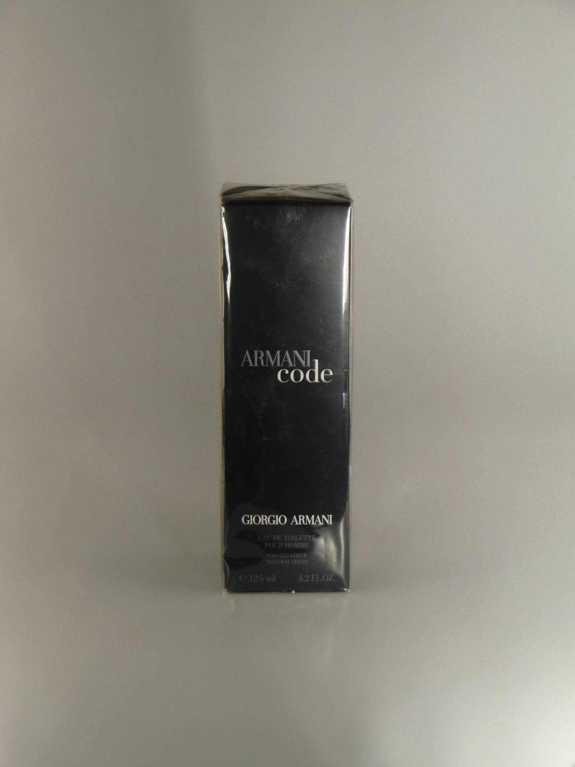 Vintage Giorgio Armani Code Pour Homme Eau De Toilette 100 Fl.oz. /125Ml Alte Verpackung Selten von Etsy - VintageRetroEu