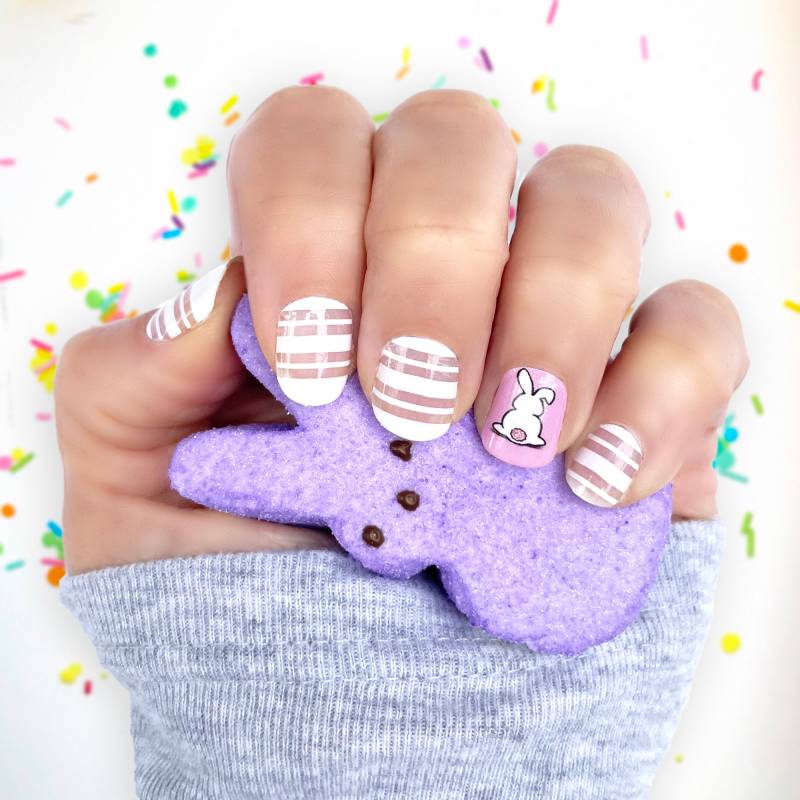 Honey Bunny Nail Wraps/Oster Nagelfolien von Etsy - VistaRustics