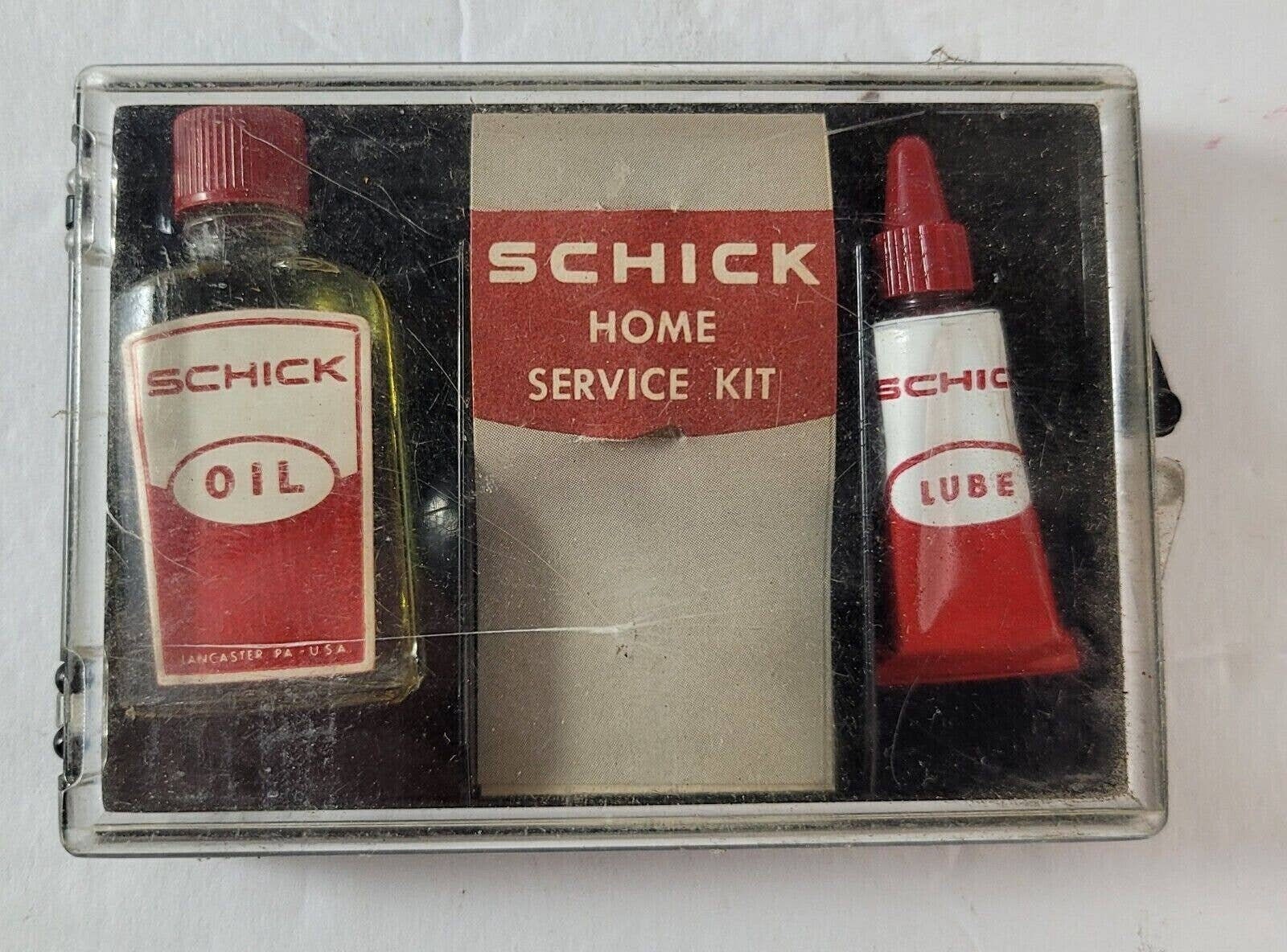 Vintage Schick Home Service Kit Für Electric Razor Nos Usa Made 1950Er Jahre von Etsy - VogueVintageLLC