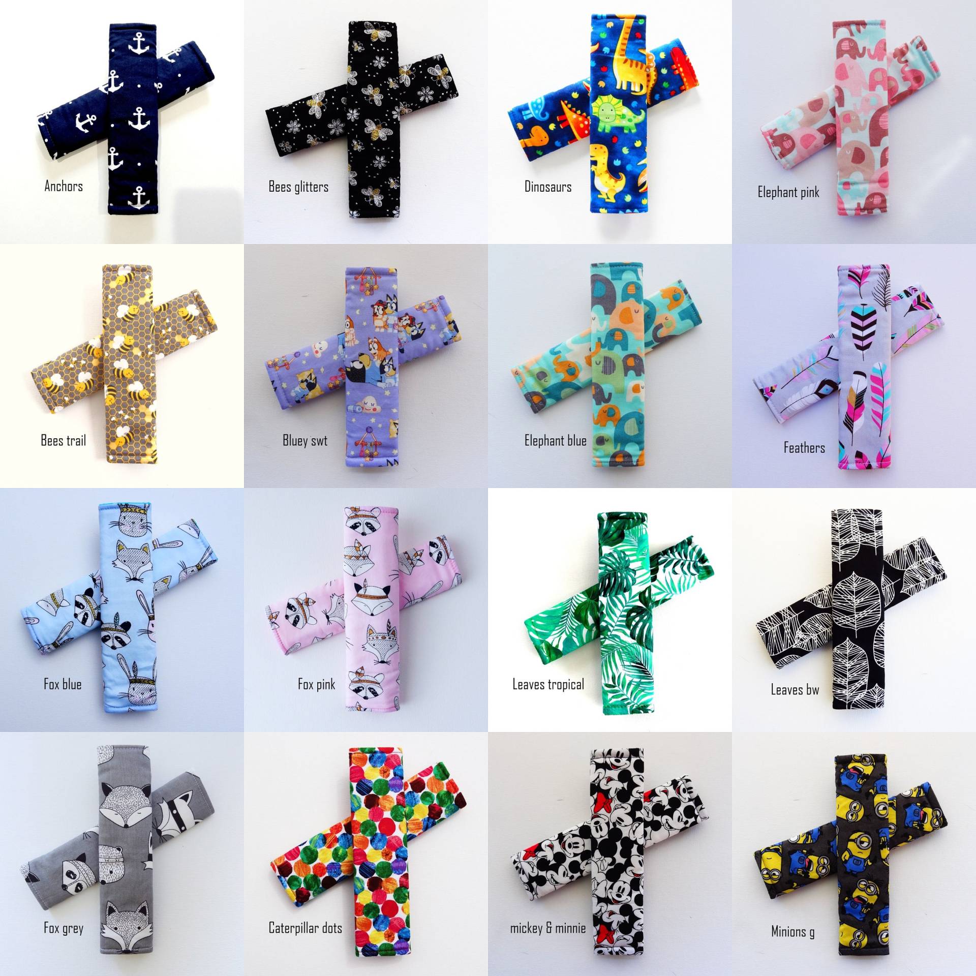 Baby Gurt Bezüge Kinderwagen Autositz Babykapsel Bienen Anker Dinosaurier Elefant Bluey Fuchsfedern Minions Mickey Baby Gurt Bezüge Kinderwagen Autositz Babykapsel Bienen Anker Dinosaurier Elefant Bluey Fuchsfedern Minions Mickey von Etsy - WMCstore