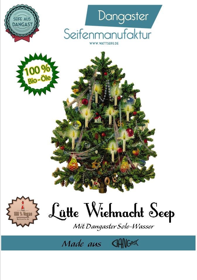 Naturseife | Seife Lütte Wiehnacht Seep Weihnachtsseife Palmölfrei Vegan Solewasser Soleseife Händewaschen Schützt [102] von Etsy - Wattseife