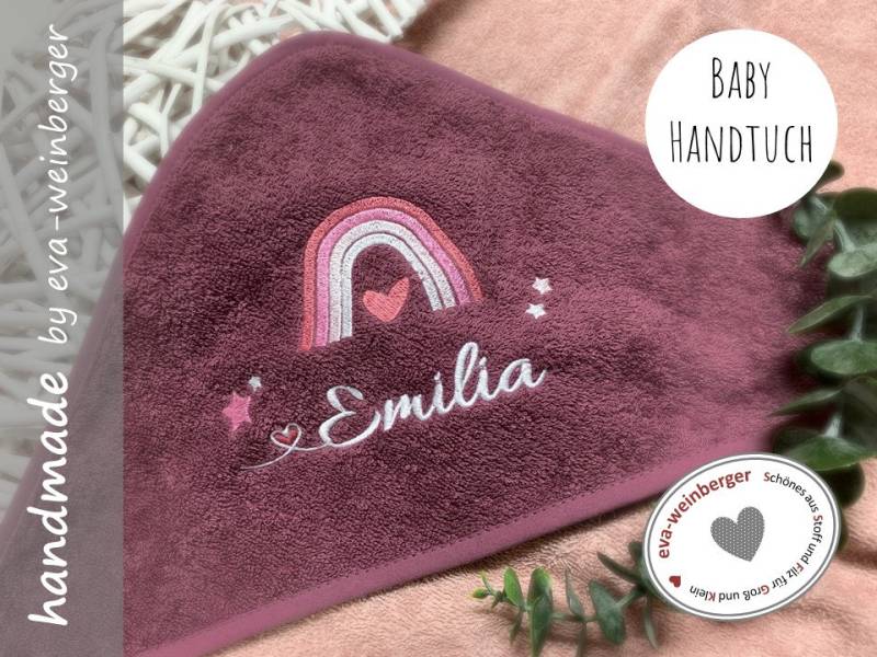 Kapuzenhandtuch Mit Namen Handtuch Baby Geschenk von Etsy - WeinbergerDesign