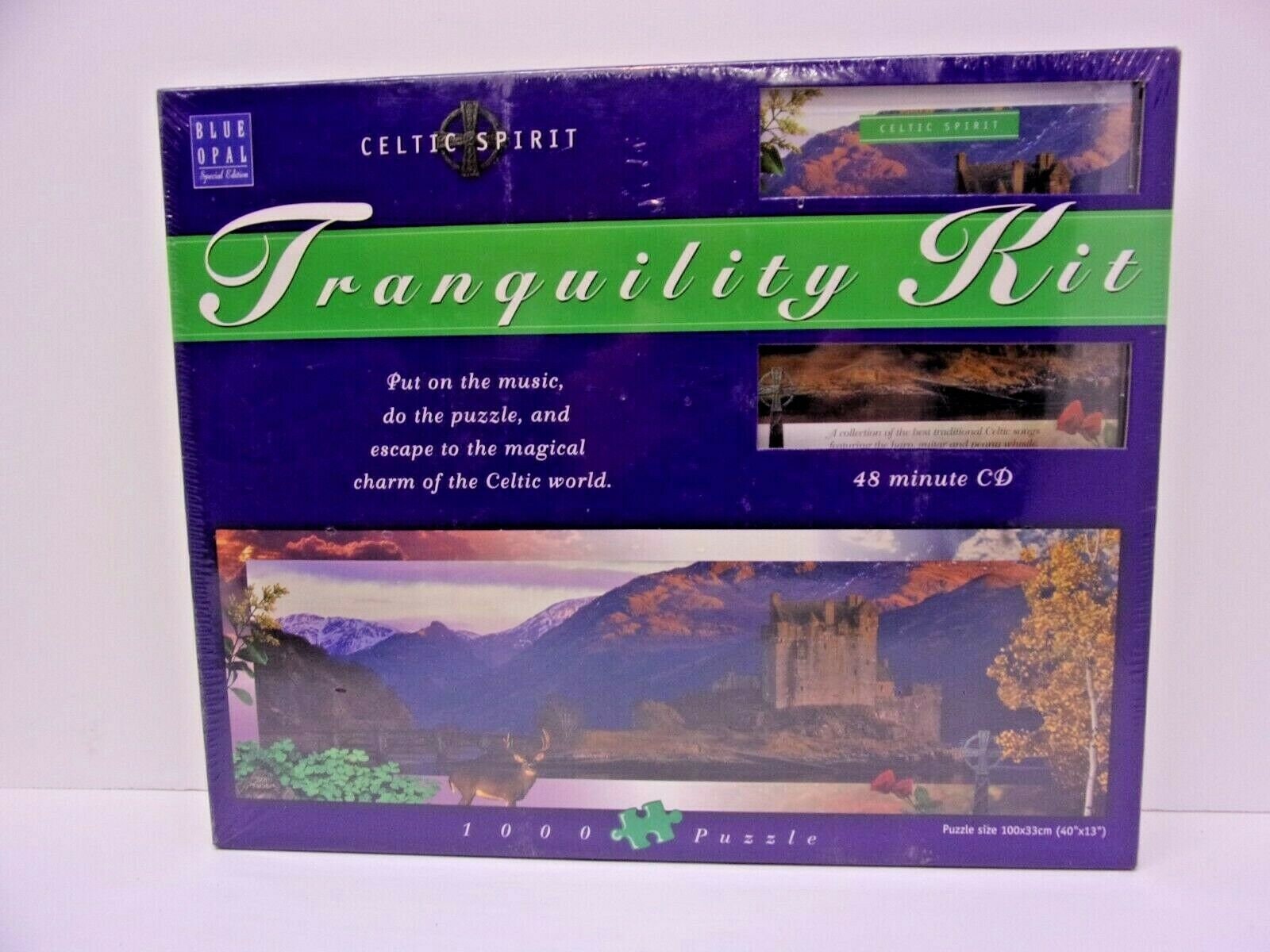 Celtic Spirit Tranquility Kit 1000 Teile Puzzle Mit 48 Minuten Cd Neu Ungeöffnet von Etsy - WhatsNewPussycat1