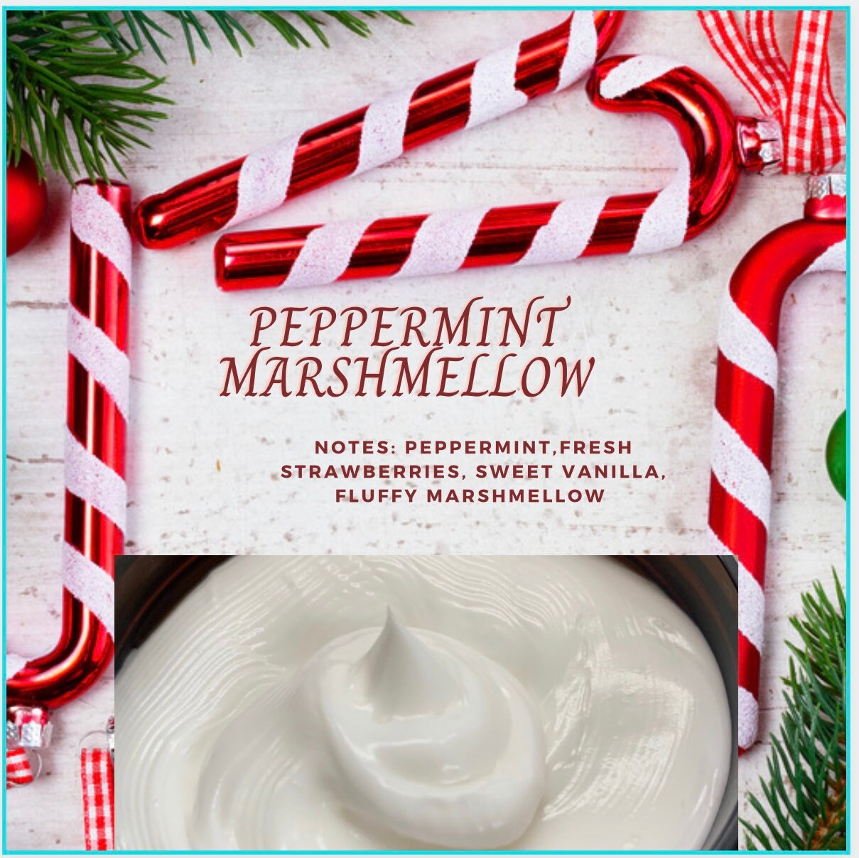 Pfefferminz Marshmallow Sheabutter Körperbutter 4 Unzen Oder 8/Hautpflege Feuchtigkeitscreme Mangobutter von Etsy - WildBreezeCandles