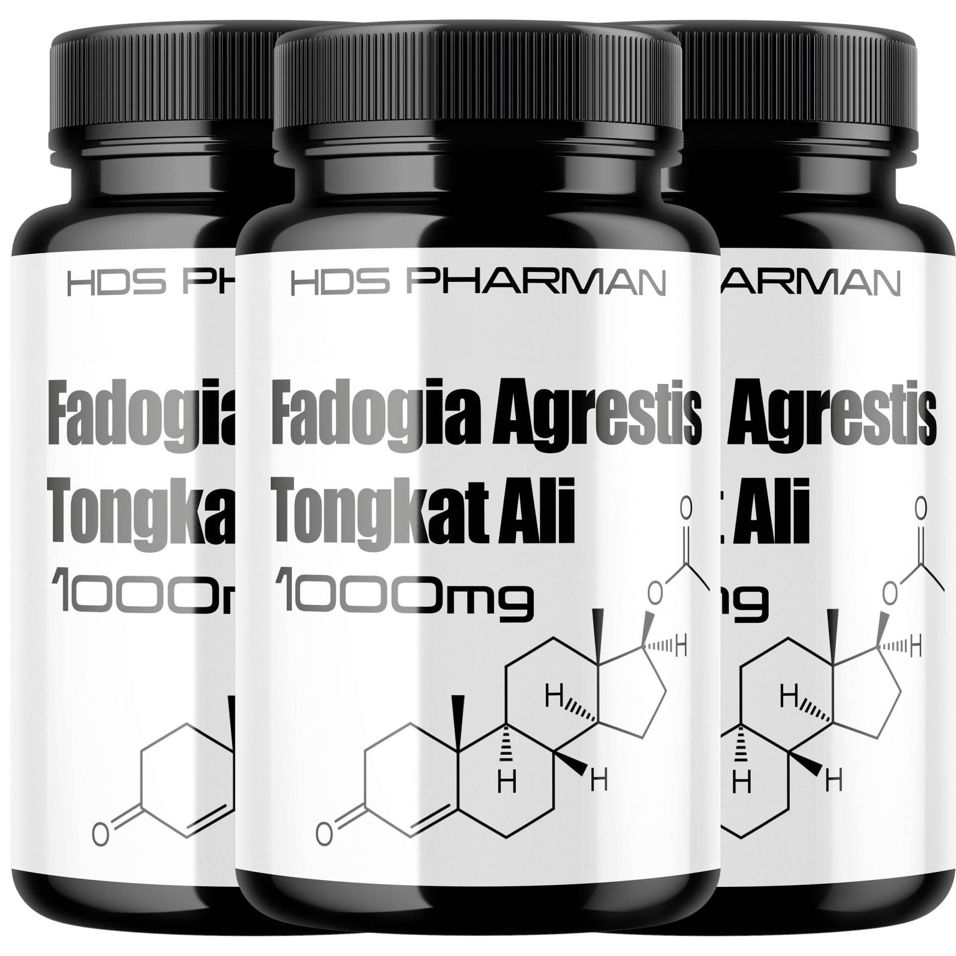 3 X Fadogia + Tongkat Ali 1000Mg von Etsy - WildRootNatural