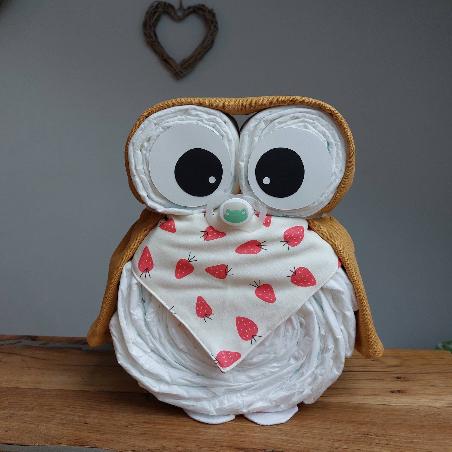 Windeleule Windeltorte-Geschenk Zur Geburt, Babyparty, Taufe von Etsy - WindelfeeGeschenke