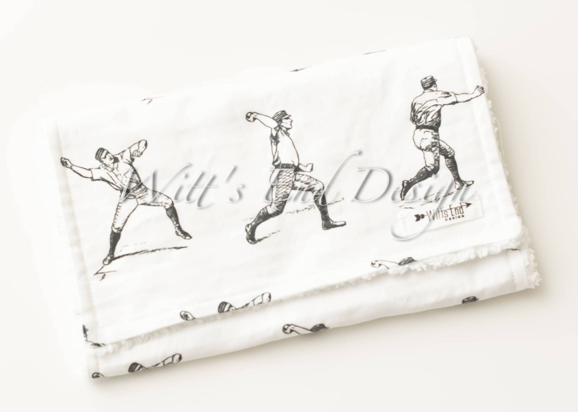 Vintage Baseball Spucktuch Baumwolle Chenille Zur Geburt Vintage Baseball Spucktuch Baumwolle Chenille Zur Geburt von Etsy - WittsEndDesign