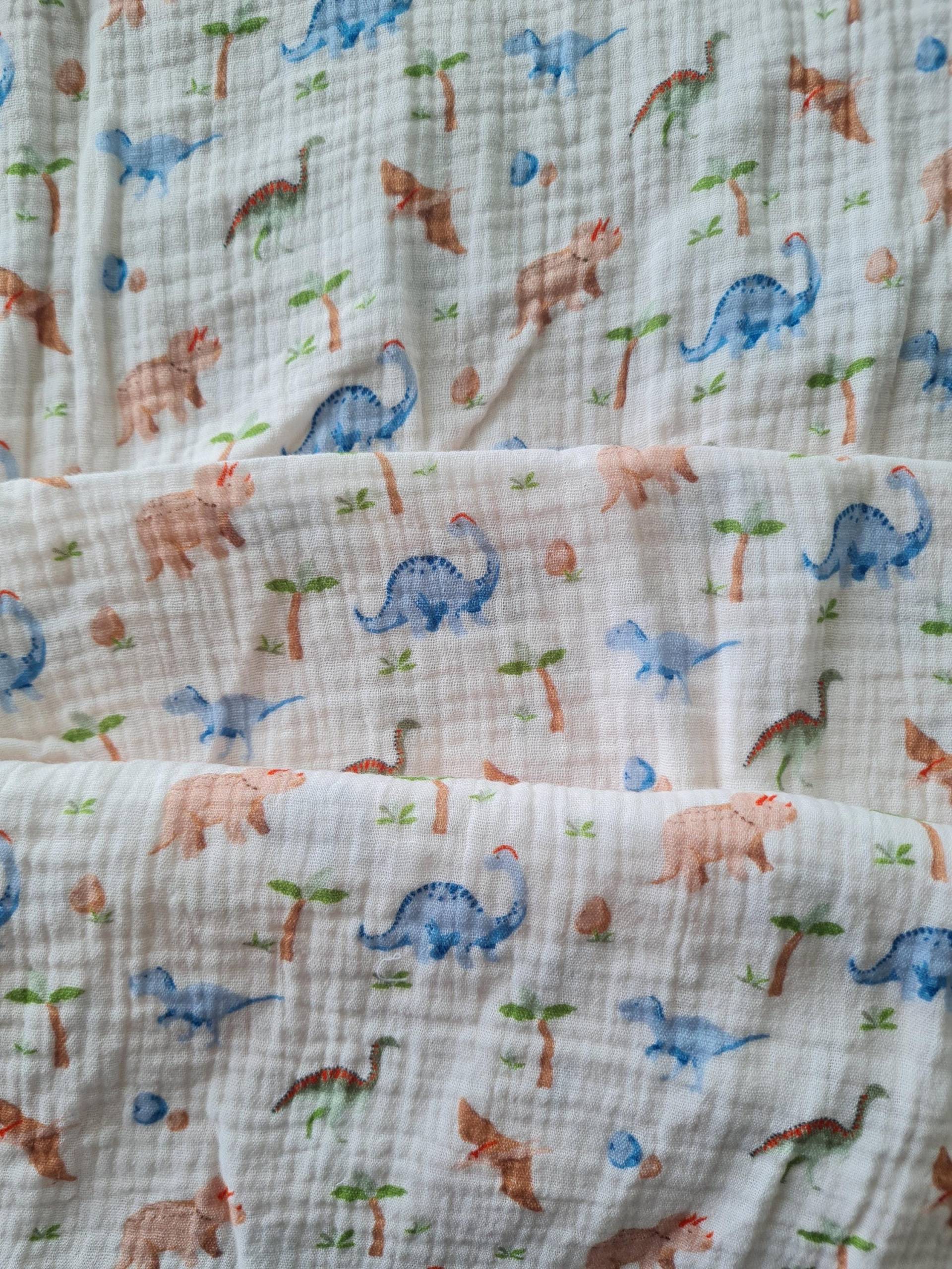 Dinos Dinosaurier Baumwolltuch Doppel Stofflage, 100% Stoff Für Babys, Kleinkinder, Weicher Musselin Baumwollstoff, Spucktuch, Kuscheltuch Dinos Dinosaurier Baumwolltuch Doppel Stofflage, 100% Stoff Für Babys, Kleinkinder, Weicher Musselin Baumwollstoff, Spucktuch, Kuscheltuch von Etsy - WohlgefuehlDaheim