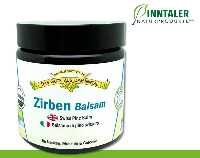 110 Ml Zirben Balsam Im Glastiegel Für Nacken Muskeln Gelenke Inntaler Naturprodukte von Etsy - WohnkultDeko