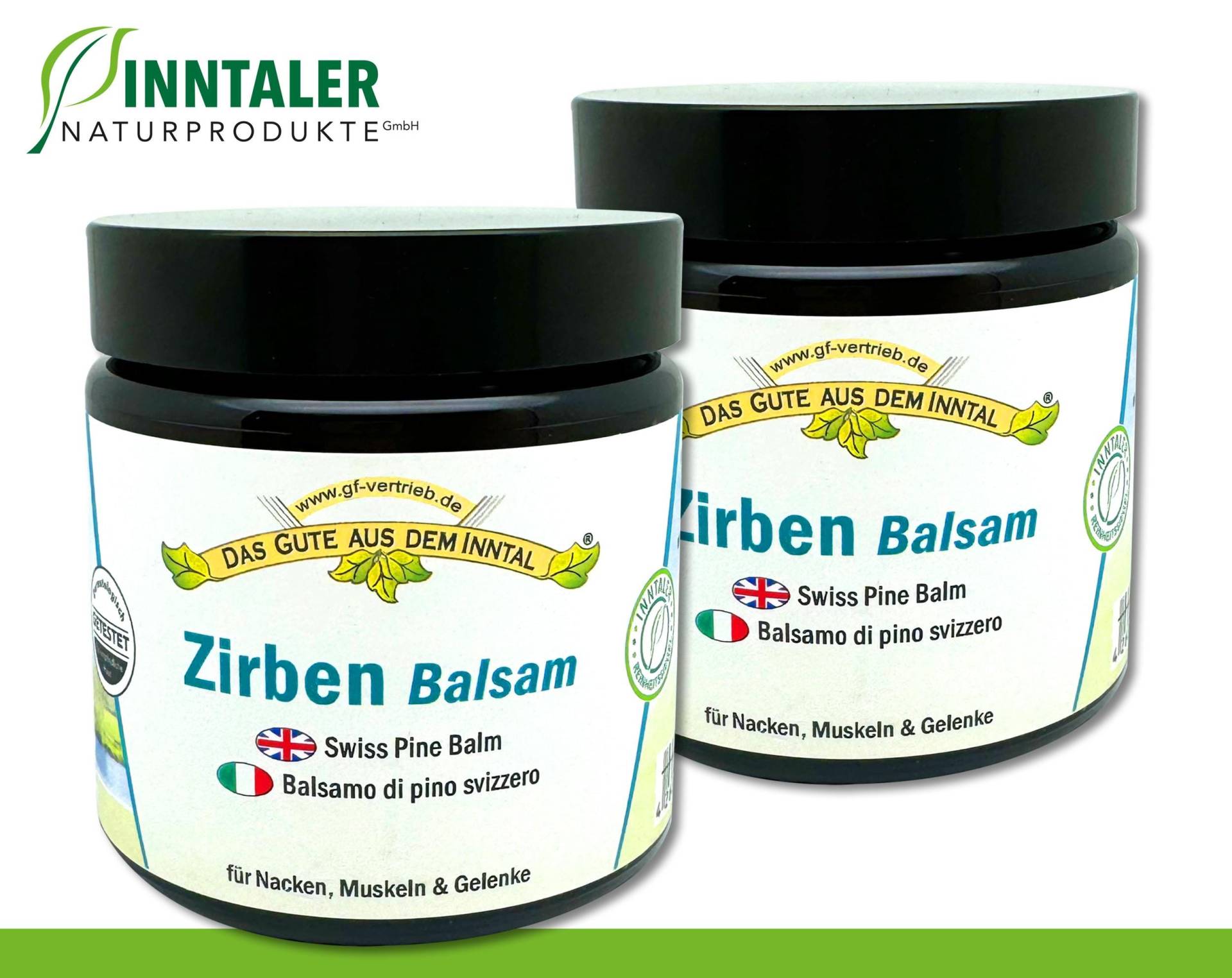 2 X 110 Ml Zirben Balsam Im Glastiegel Für Nacken Muskeln Gelenke Inntaler Naturprodukte von Etsy - WohnkultDeko