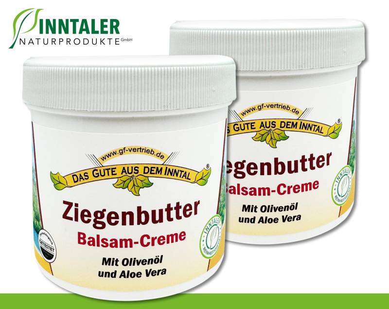 2 X 200 Ml Ziegenbutter Balsam-Creme Olivenöl Aloe Vera Trockene Haut Inntaler Naturprodukte von Etsy - WohnkultDeko