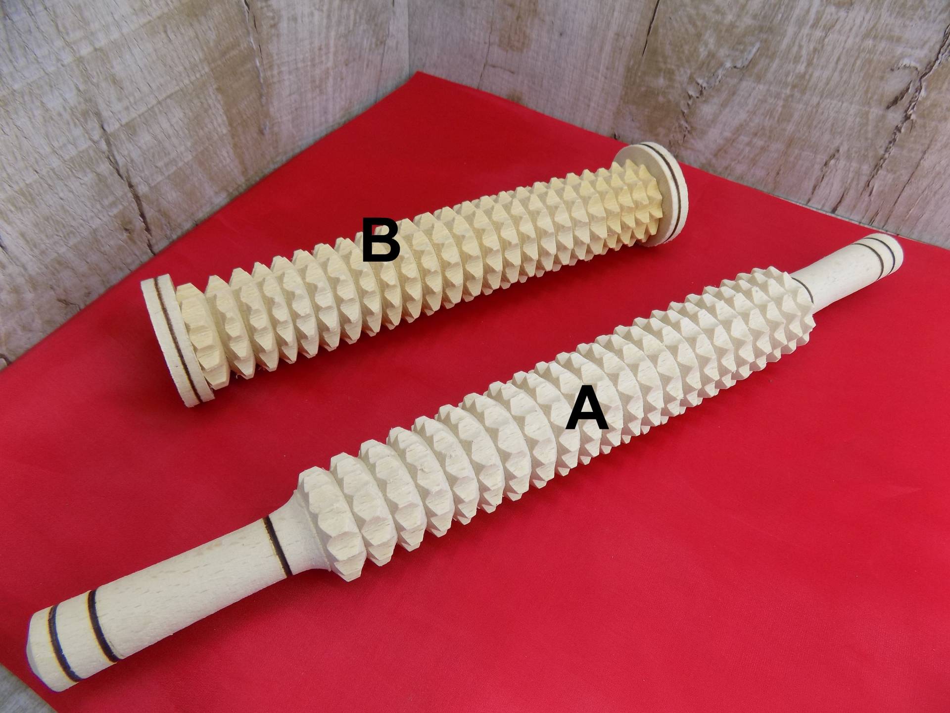 Holz Massage Roller Stick Anti-Cellulite, Fuß & Körper Holz Massage Roller Stick Anti-Cellulite, Fuß & Körper von Etsy - Woodenness