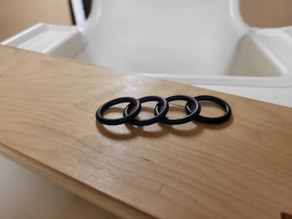 Extra Set Mit 4 O-Ringen - Ikea Antilop Hochstuhl Fußstütze Schwarze O-Ringe Versandfertig von Etsy - WoodrestFootrest