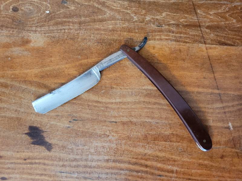 Vintage Cattaraugus Besteck Firma Rasiermesser Barbier Werkzeug Made in Little Valley New York von Etsy - WoodsonHouseAntiques