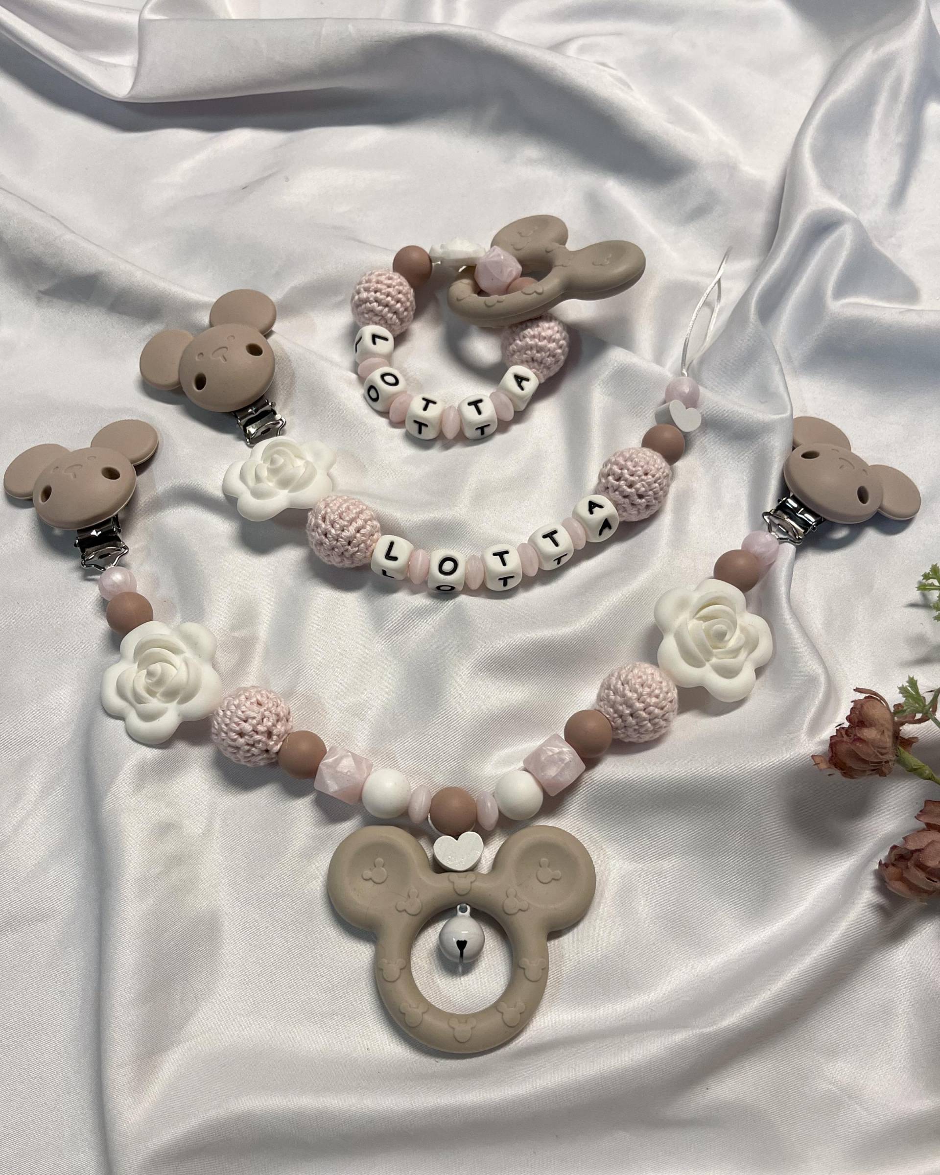 Schnullerkette Mit Wunschnamen, Personalisiert , Kinderwagenkette, Micky Maus, Geschenk Babyparty, Set, Personalisierbar Schnullerkette Mit Wunschnamen, Personalisiert , Kinderwagenkette, Micky Maus, Geschenk Babyparty, Set, Personalisierbar von Etsy - WunderherzchenbyAnja