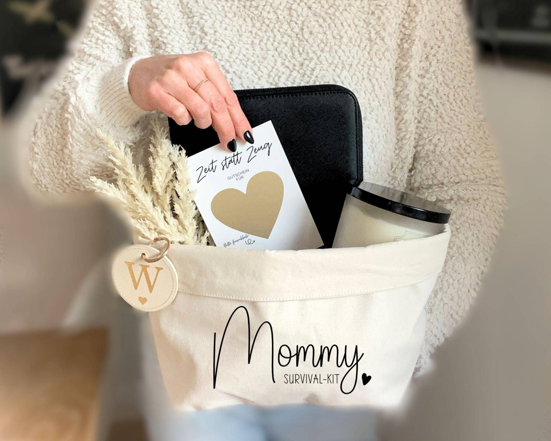 Geschenkkorb - Mami Survival-Kit Für Werdende Mamas, Deine Freundin, Als Geschenk Zur Geburt Mutter, Survival Kit Mommy von Etsy - WunderlichWohnen