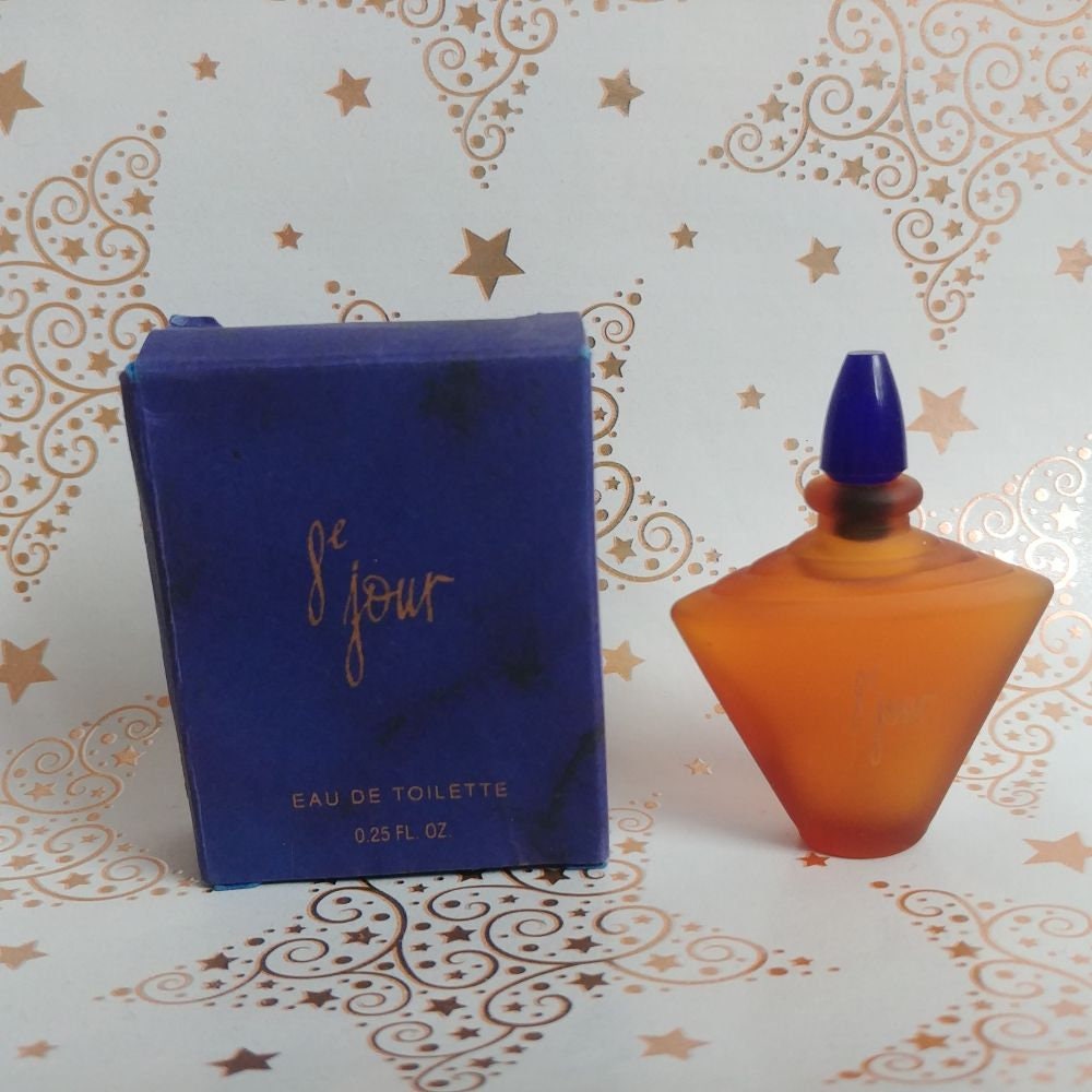 Miniatur 8E Jour Von Yves Rocher, 7, 5 Ml Eau De Toilette Mit Box 1991 von Etsy - Xoxiane