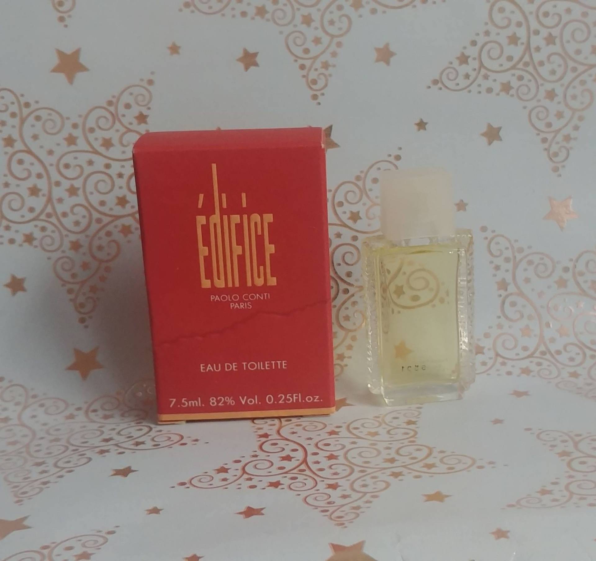 Miniatur Edifice Von Paolo Conti, 7, 5 Ml Eau De Toilette, Mit Box 1997 von Etsy - Xoxiane