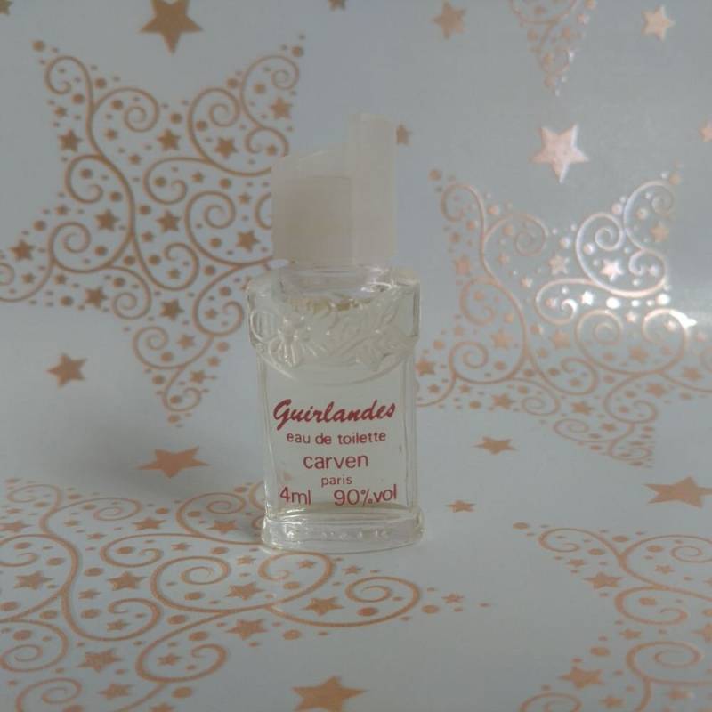 Miniatur Guirlandes Von Carven, 4 Ml Eau De Toilette 1982 von Etsy - Xoxiane