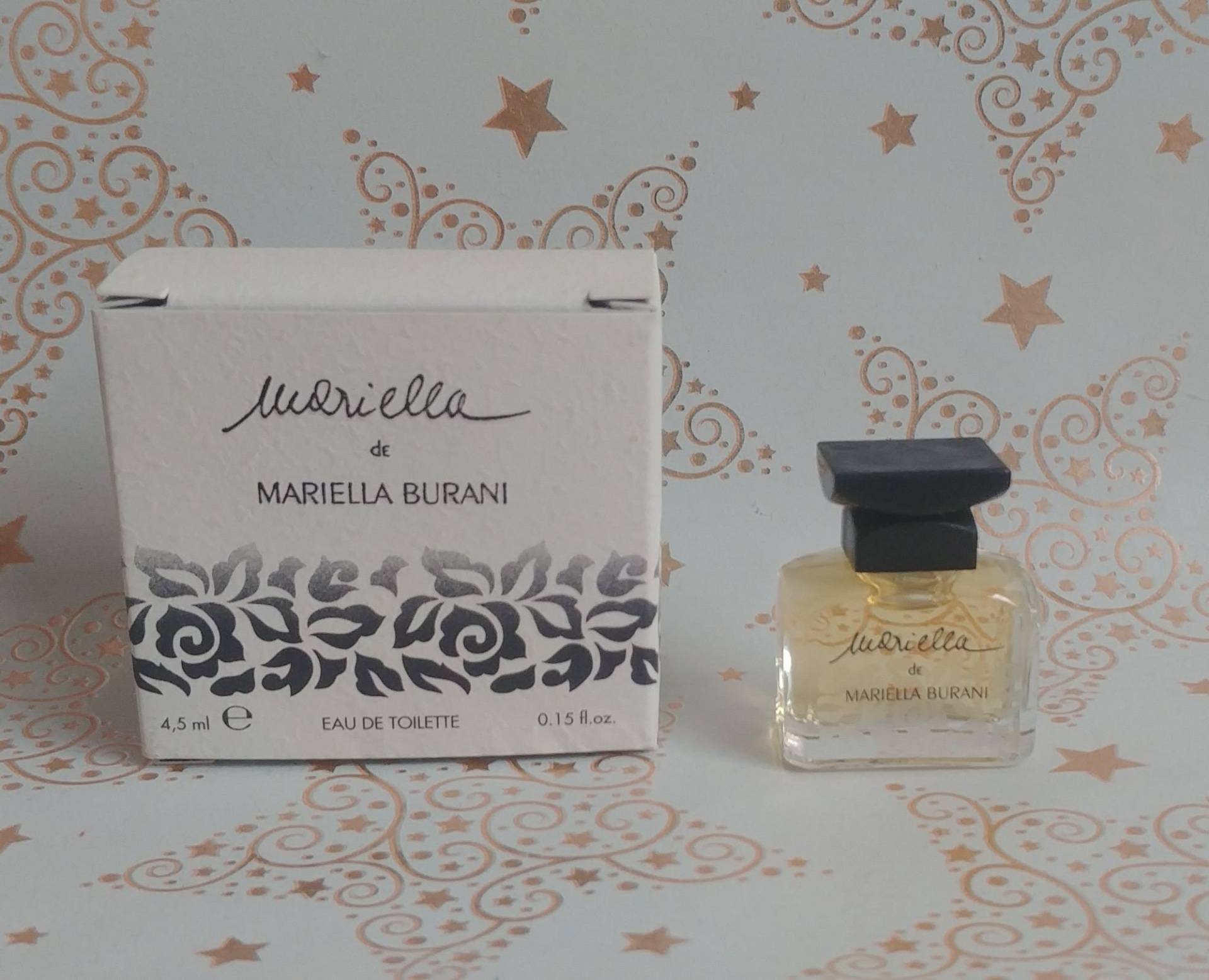 Miniatur Mariella Von Burani, 4, 5 Ml Eau De Toilette, Mit Box 1996 von Etsy - Xoxiane