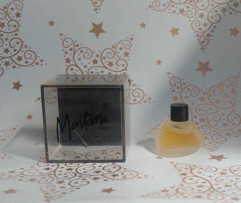 Miniatur Parfum De Peau Von Claude Montana, 2 Ml Eau Toilette Mit Box 1986 von Etsy - Xoxiane