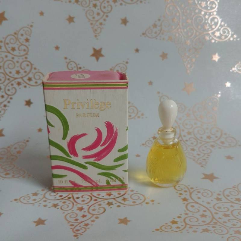 Miniatur Privilege Von Parfums Privilège, Reines Parfum, 3 Ml 1986 von Etsy - Xoxiane