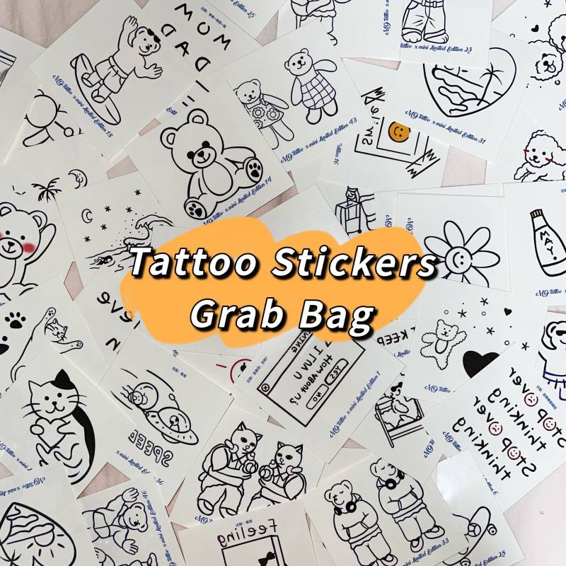 Tattoo Sticker Grab Bag von Etsy - YasminLand