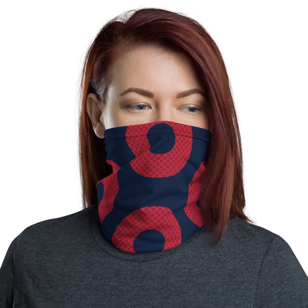 Fishman Donuts Gesichtsmaske, Phish Neck Gaiter von Etsy - YouEnjoyMyVegan