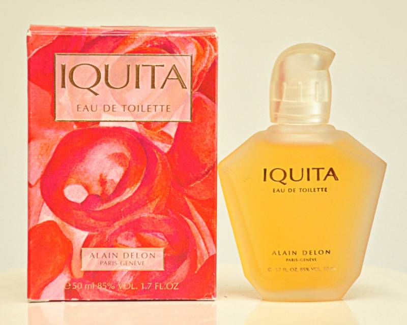 Alain Delon Iquita Eau De Toilette Edt 50Ml Splash Non Spray Parfüm Damen Sehr Seltene Vintage 1996 von Etsy - YourVintagePerfume