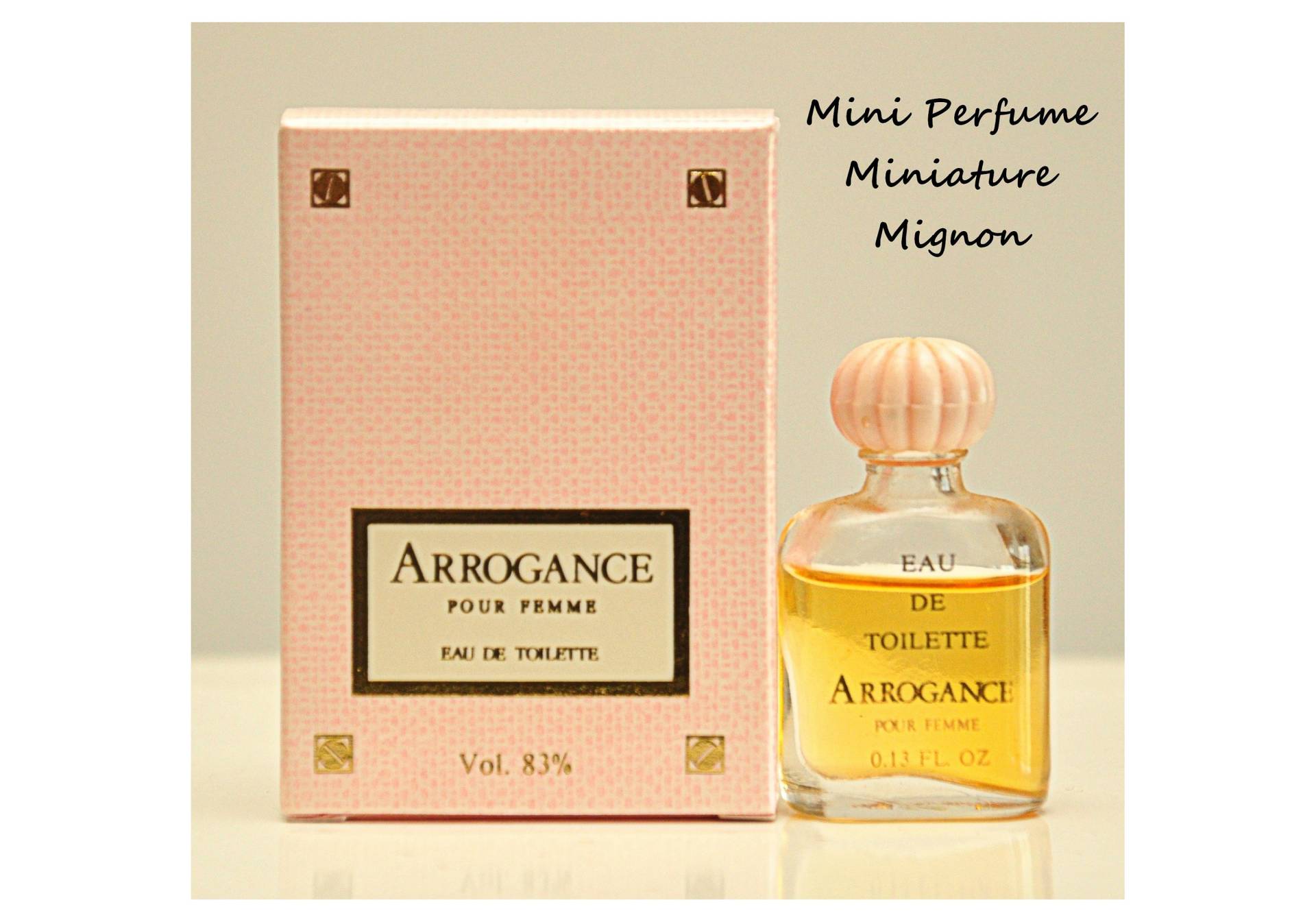 Arrogance Pour Femme Von Eau De Toilette Edt 4 Ml Miniature Splash Non Spray Damenparfüm Seltener Jahrgang 1982 von Etsy - YourVintagePerfume