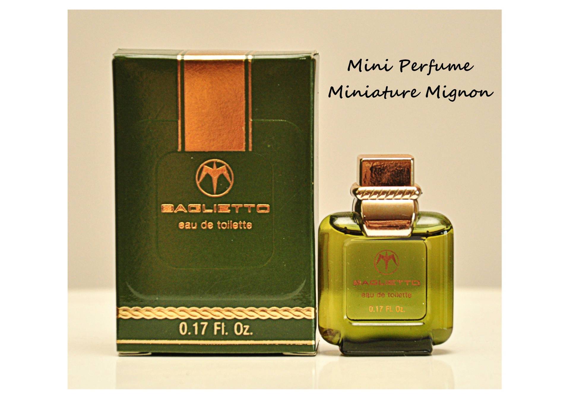 Baglietto Di Eau De Toilette Edt 5Ml Miniatur Splash Non Spray Parfüm Männer Selten Vintage 1987 von Etsy - YourVintagePerfume