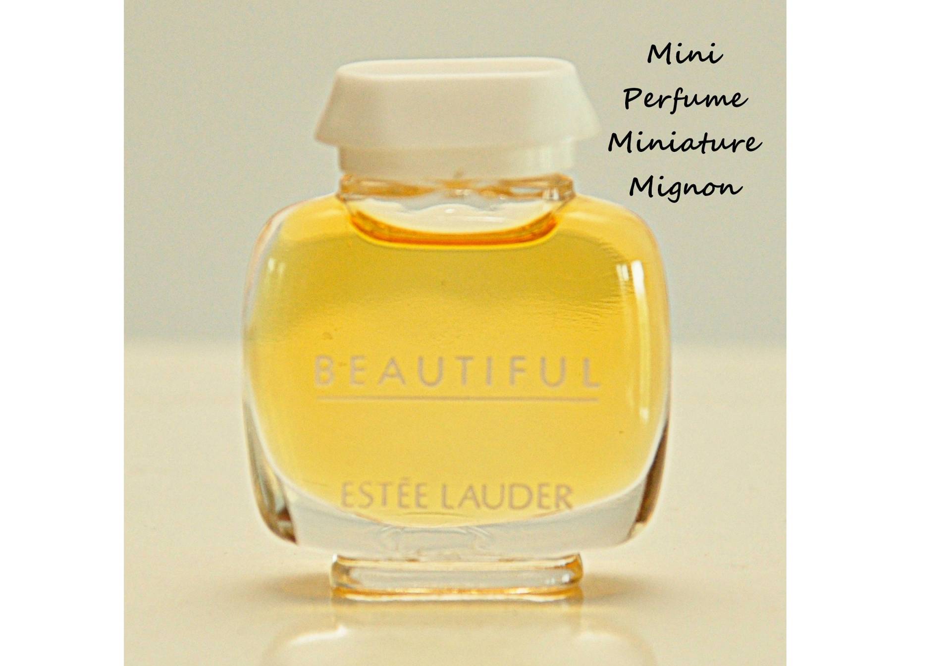 Estée Lauder Beautiful Eau De Parfum Edp 3, 5Ml Miniatur Splash Non Spray Damen Parfüm Selten Vintage 1985 von Etsy - YourVintagePerfume