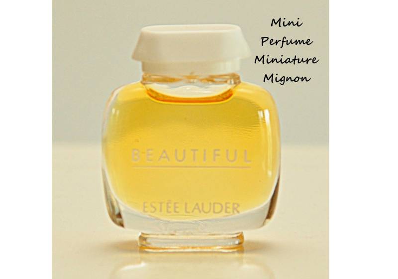 Estée Lauder Beautiful Eau De Parfum Edp 3, 5 Ml Miniatur Splash Non Spray Damenparfüm Seltener Jahrgang 1985 von Etsy - YourVintagePerfume